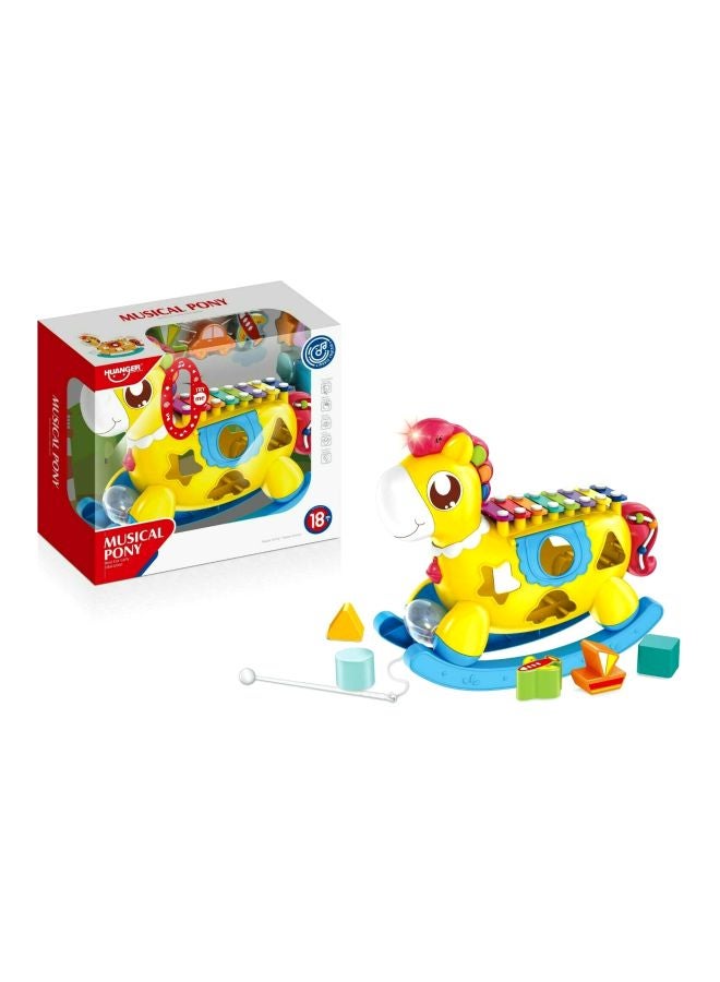 هوانجر طقم مكعبات ميوزك بوني آند شايبس مكون من 8 قطع 31x26x11سم - Image 2