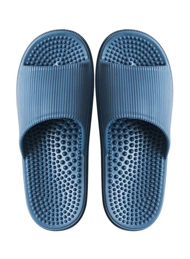 Massage Bath Slippers Blue