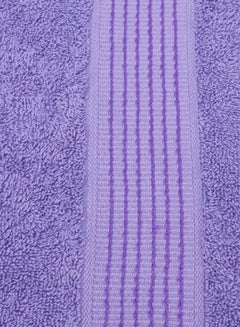 Generic Essential Carded Bath Sheet Purple 150x90cm  - Image 3