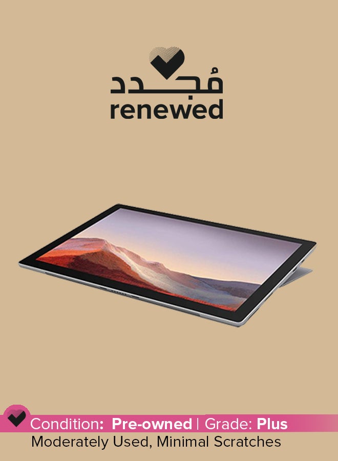 Microsoft Renewed - Surface Pro 7 With 12.3-inch Display, Core i5 Processor/8GB RAM/128GB SSD/Intel Iris Plus Graphics Platinum  - Image 1
