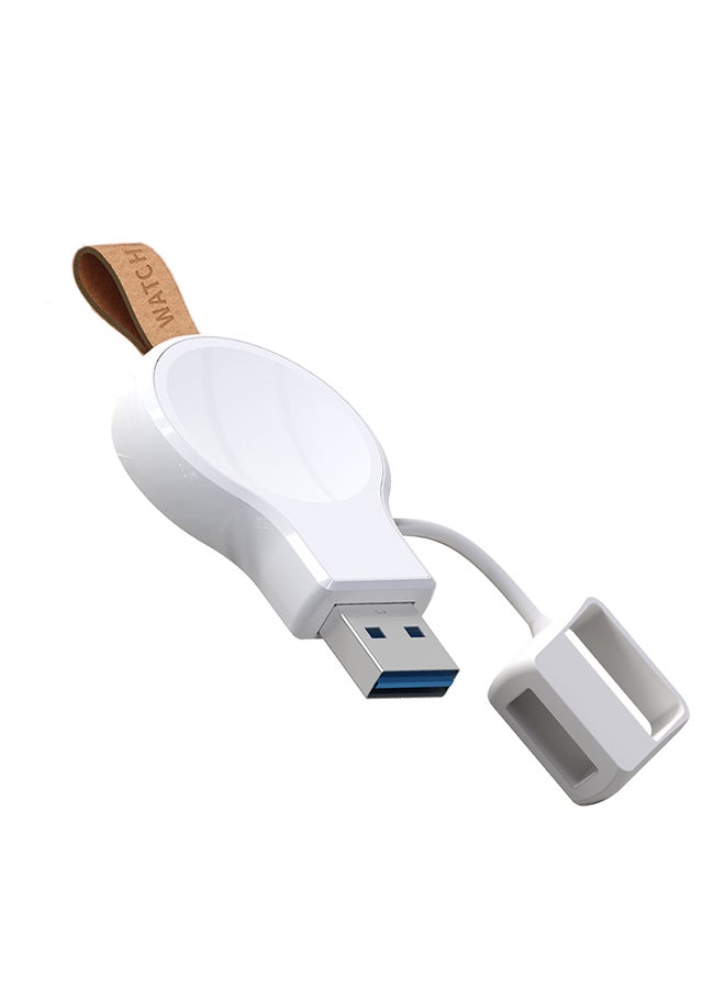 Generic Wireless Charger For Apple Watch White 