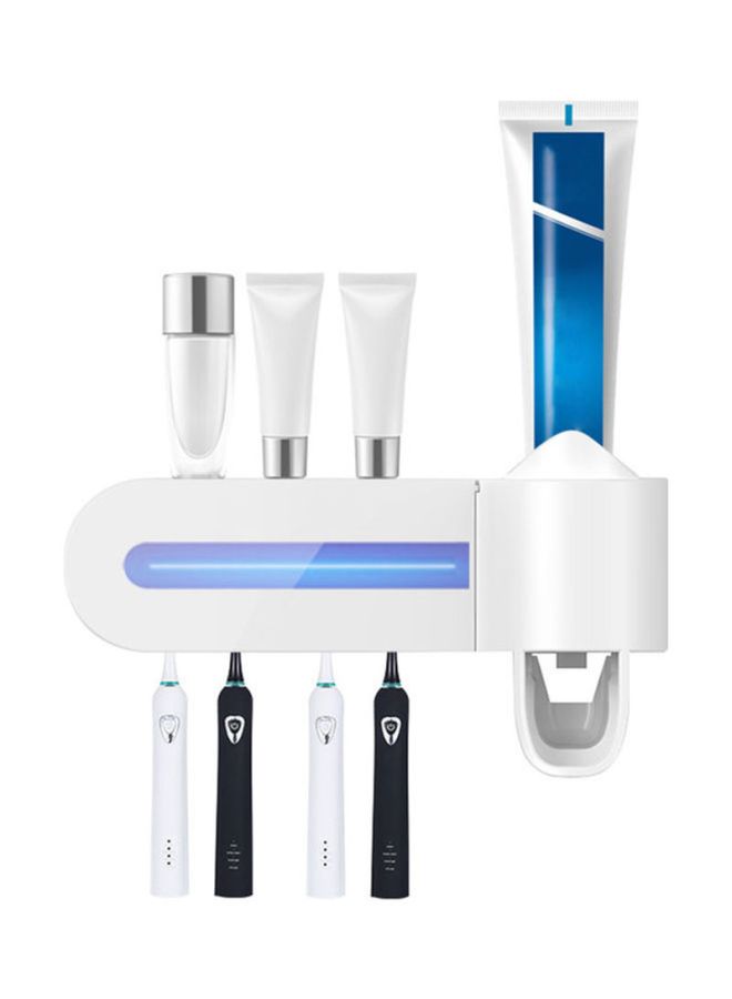 UV Toothbrush Sanitizer Multicolour 20.70x8.00x12.00cm - Image 2