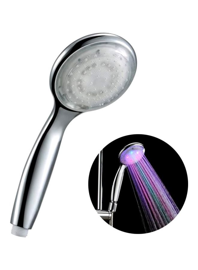 رأس دش بمصباح LED فضي - Image 4