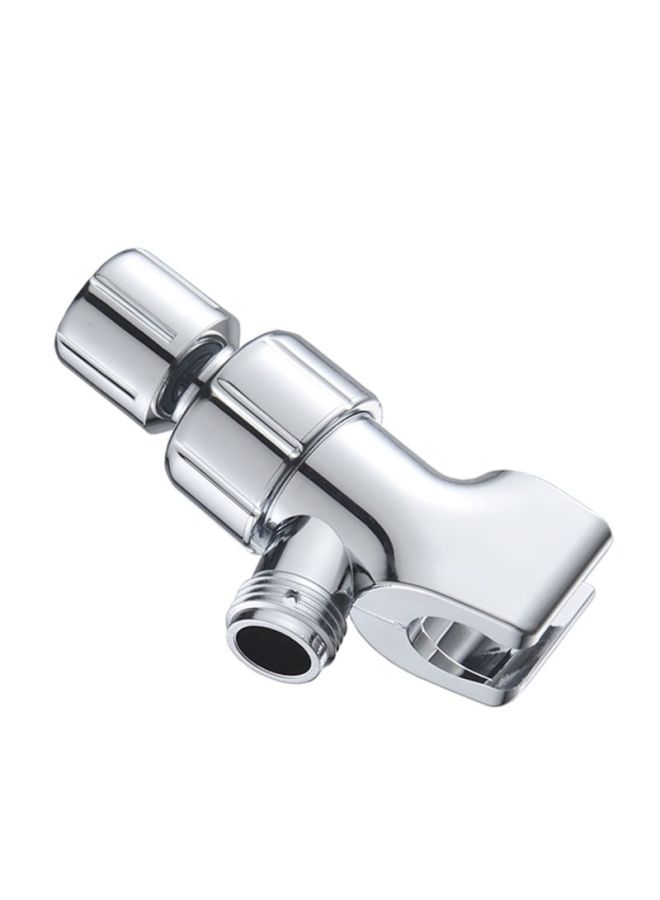 Wall Mount Handheld Shower Head Holder Silver - Image 1