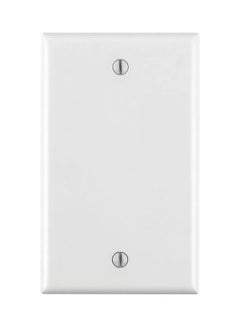 Leviton Blank Wallplate White 