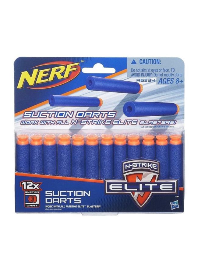 نيرف مجموعة أسهم تعمل بالشفط إن سترايك إيليت مكونة من 12 قطعة طراز A5334 - Image 2