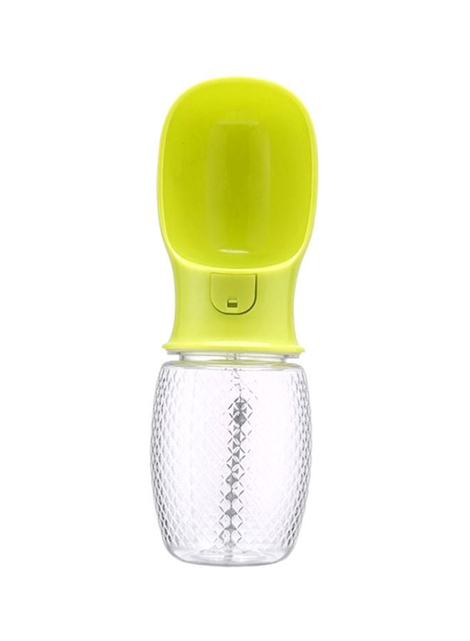 Pet Water Bottle Green/Clear