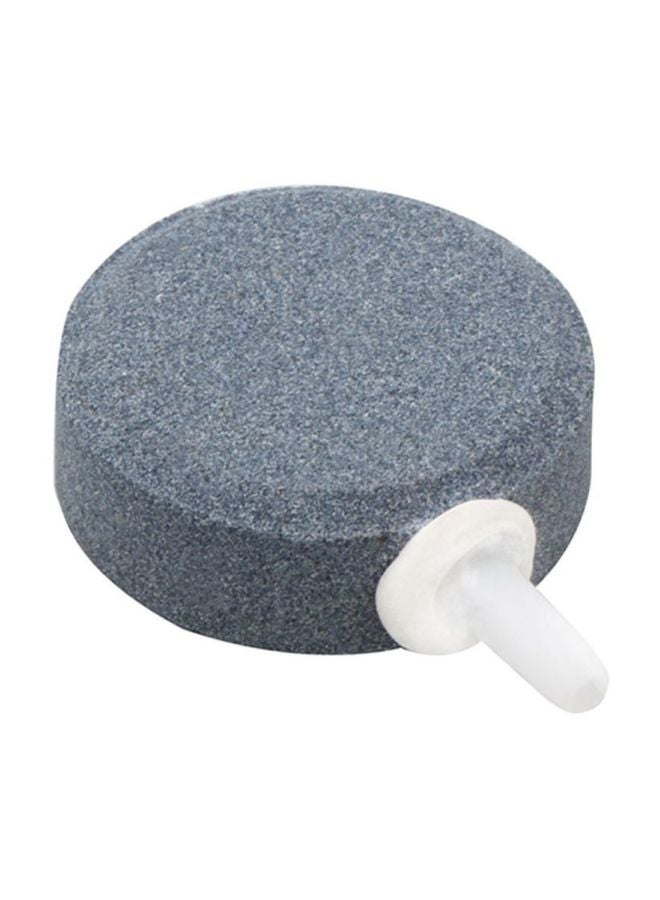 جهاز تهوية يصدر فقاعات هواء بتصميم حجري لحوض السمك رمادي 4سم - Image 1