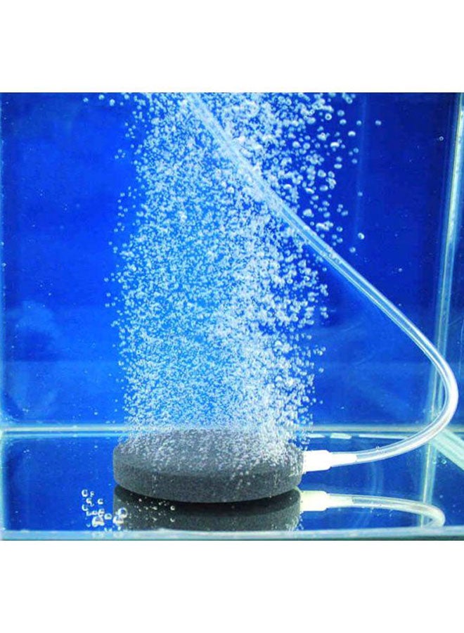 جهاز تهوية يصدر فقاعات هواء بتصميم حجري لحوض السمك رمادي 4سم - Image 2