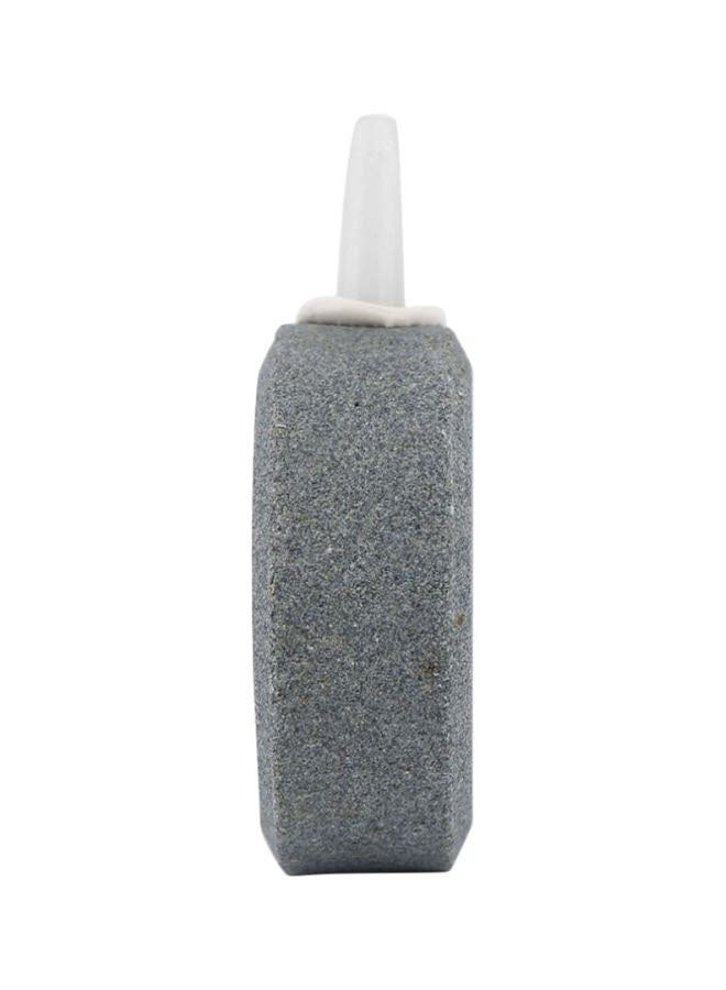 جهاز تهوية يصدر فقاعات هواء بتصميم حجري لحوض السمك رمادي 4سم - Image 5