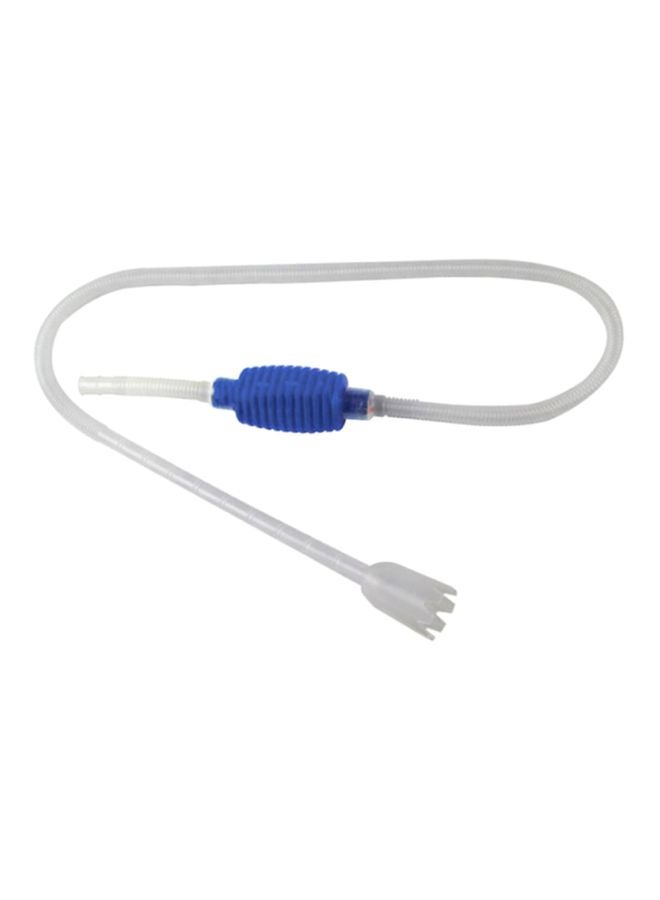Aquarium Cleaning Suction Tube Clear/Blue 1.4meter - Image 1