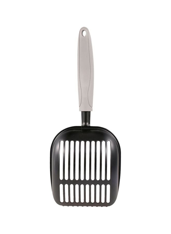 Hollow Cat Litter Scooper Shovel Black/White 0.258kg - Image 1
