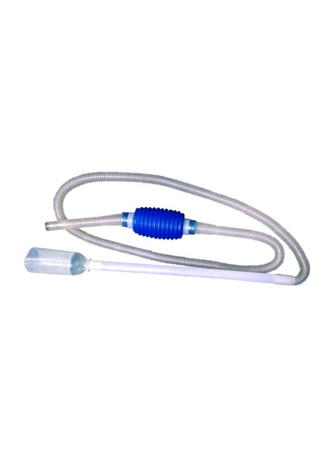 Aquarium Cleaning Suction Tube Clear/Blue 1.7meter - Image 1