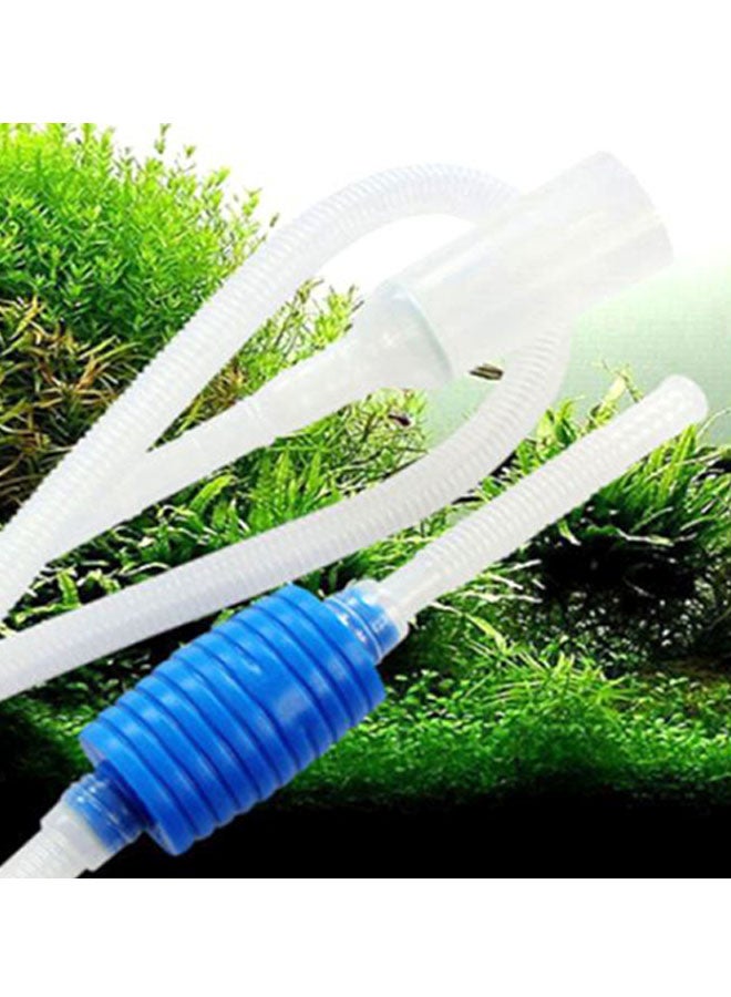 Aquarium Cleaning Suction Tube Clear/Blue 1.7meter - Image 2