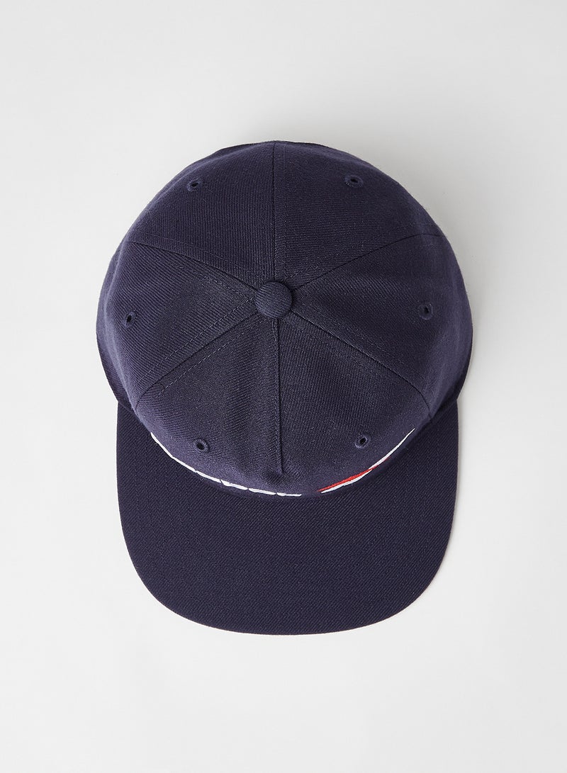 Reebok - Unisex Classics Vector Flat Peak Cap Vector Navy/Vector Navy - Image 1