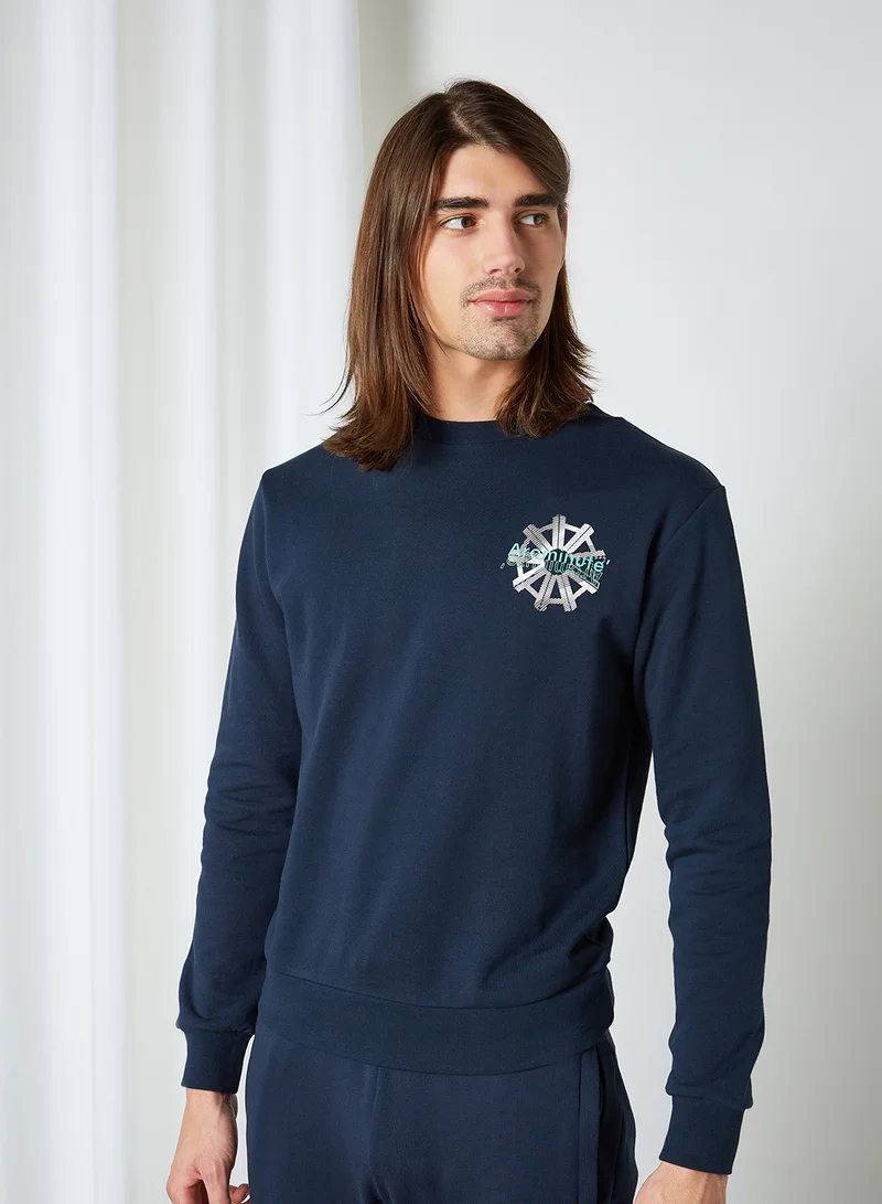 Arcminute Logo Sweatshirt Dark Navy