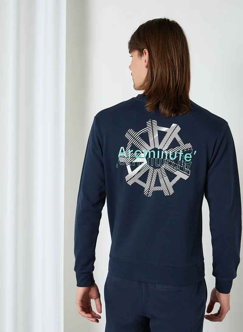 Arcminute Logo Sweatshirt Dark Navy