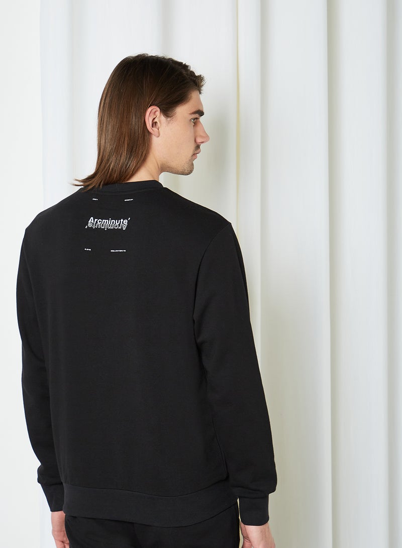 Arcminute - Logo Sweatshirt Black - Image 1