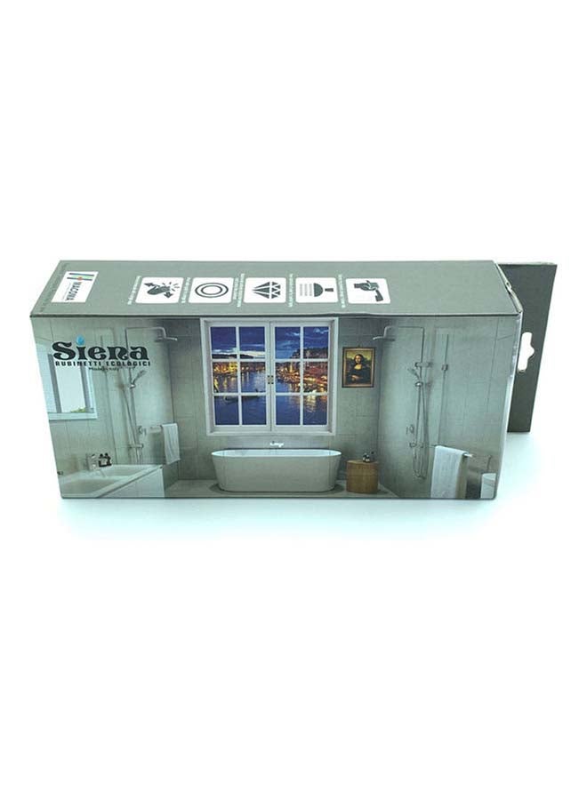 سيينا طقم دش يدوي فضي - Image 3