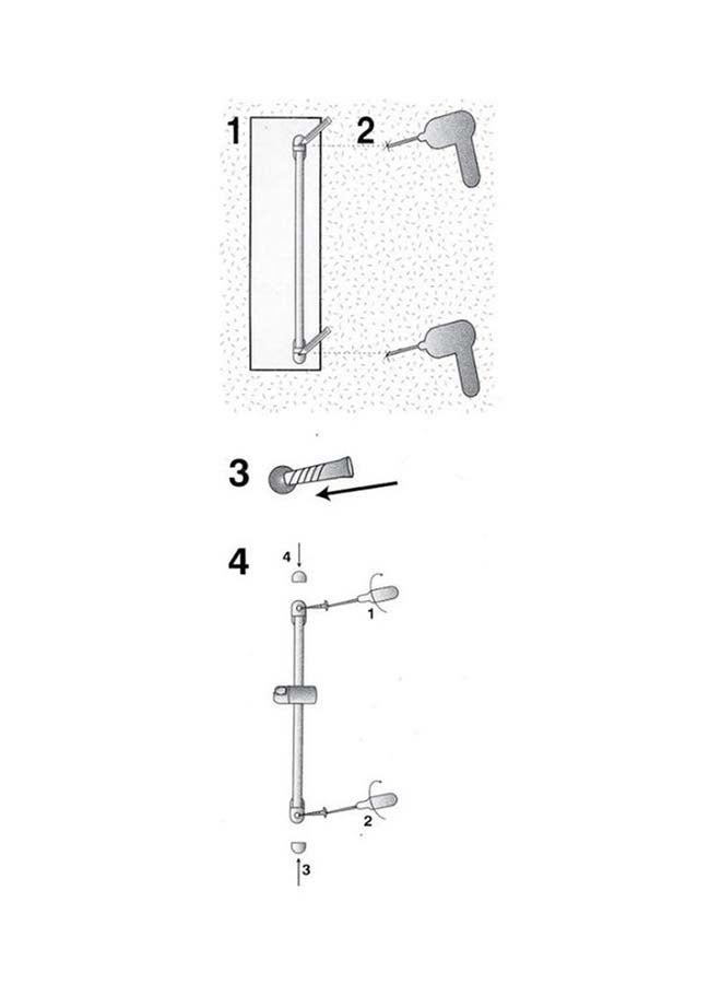 سيينا طقم الاستحمام فضي - Image 4