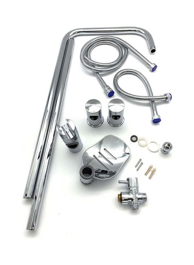 Shower Column Set silver