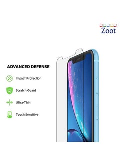 Zoot Ultra Screen Protector Compatible For iPhone XR Clear  - Image 3