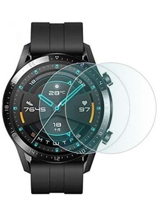 2-Pack Screen Protector For Huawei Watch GT2 clear