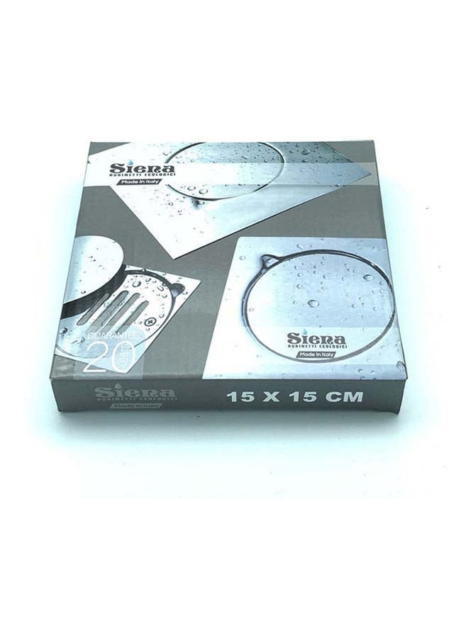 سيينا طقم مصفاة أرضية مكون من 3 قطع فضي - Image 2