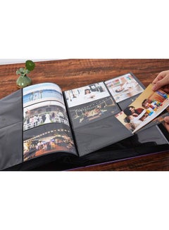 Artmag 1000 Pockets Leather Photo Album Red  - Image 3