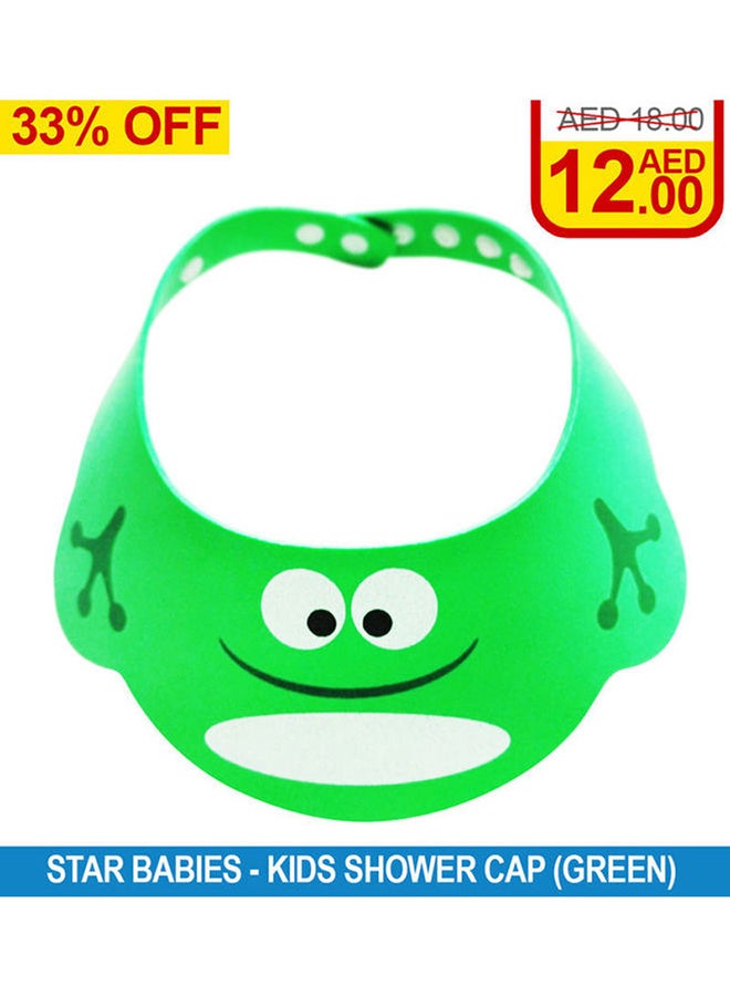 ستار بيبيز قبعة استحمام للأطفال أخضر 31 x 47سم - Image 2