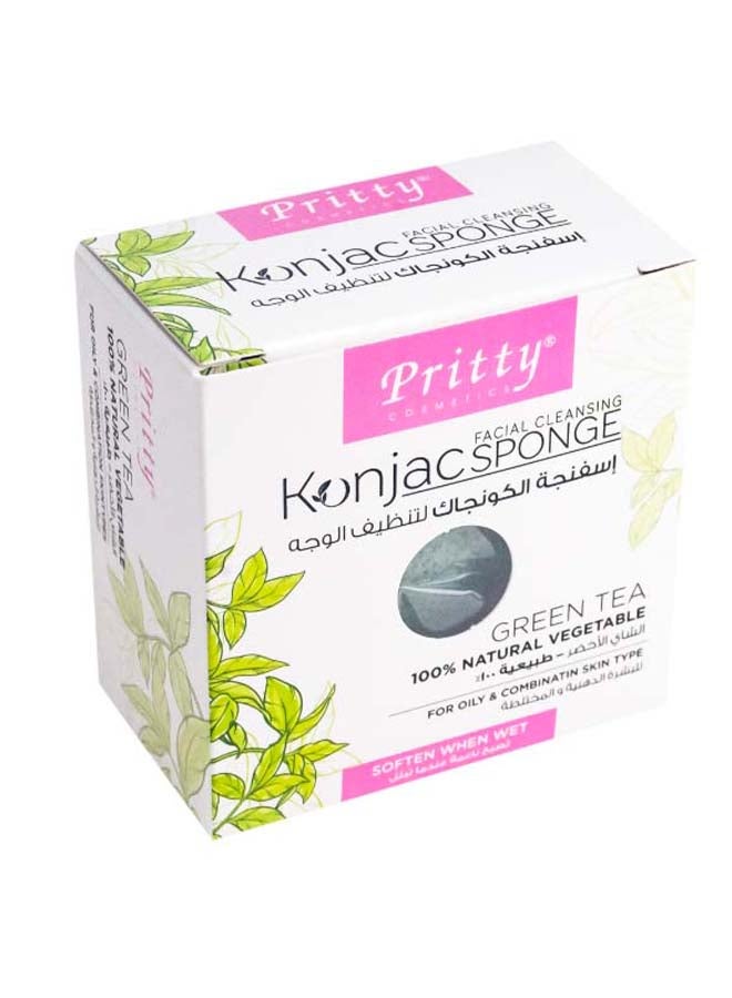 Pritty Konjac Facial Cleansing Sponge - Image 1