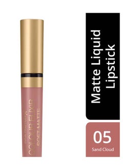 Max Factor Colour Elixir Soft Matte Lipstick – 005 –Sand Cloud  - Image 4