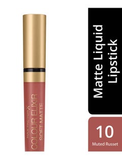 Max Factor Soft Matte Lipstick 010 Muted Russet  - Image 4