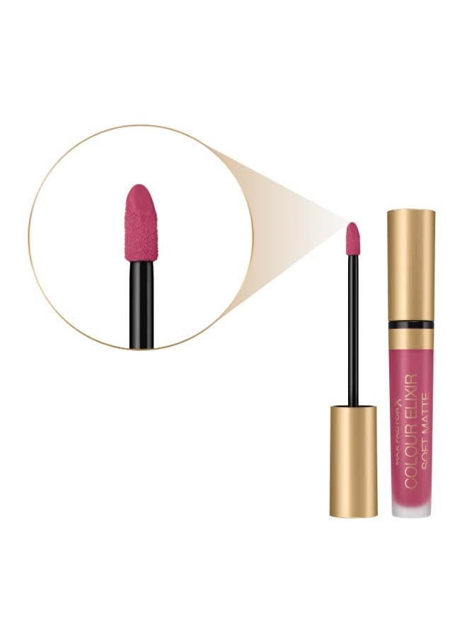 Max Factor Colour Elixir Soft Matte Lipstick – 020 –Blushing Peony  - Image 5