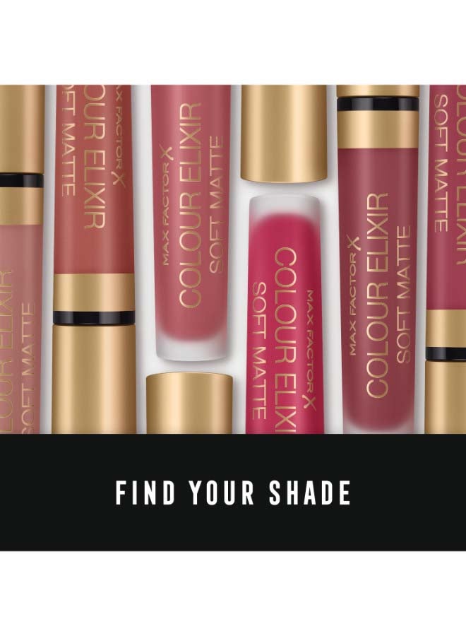 Colour Elixir Soft Matte Lipstick – 020 –Blushing Peony