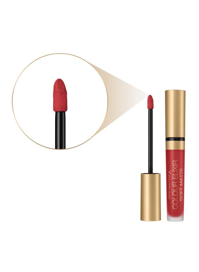 Max Factor Colour Elixir Soft Matte Lipstick – 030 –Crushed Ruby  - Image 4