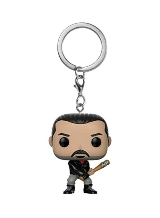 Funko - Pop! The Walking Dead Figure Keychain Negan Multicolour - Image 1