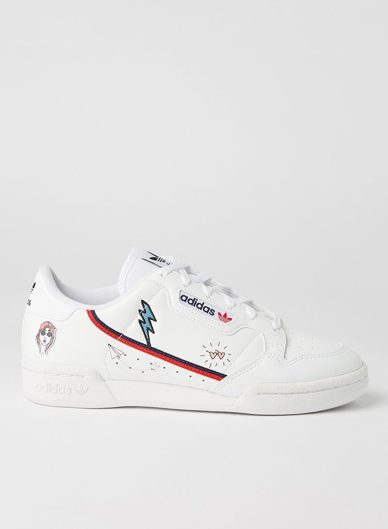 adidas Originals - Continental 80 Sneakers Ftwr White/Collegiate Navy/Scarlet - Image 1