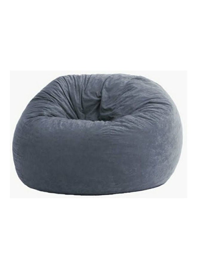 Egyptian Brand Bean Bag Game Recreation Room Furniture Velvet Grey 4.5kg