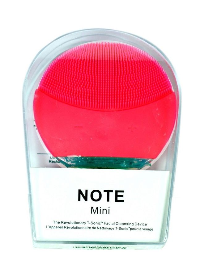نوت جهاز صغير لتنظيف الوجه أحمر - Image 1