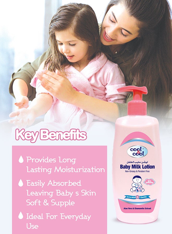 كول اند كول لوشن حليب الأطفال 1 لتر - Image 4