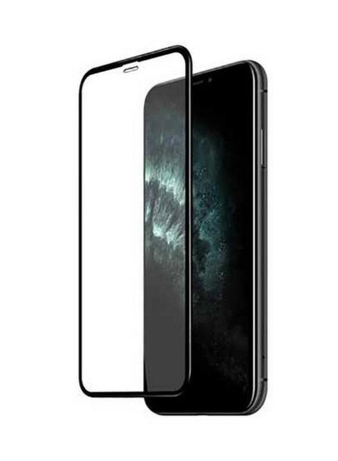 مور.بلس لاصقة حماية للشاشة عالية الوضوح من الزجاج لهاتف آيفون أسود / شفاف - Image 1