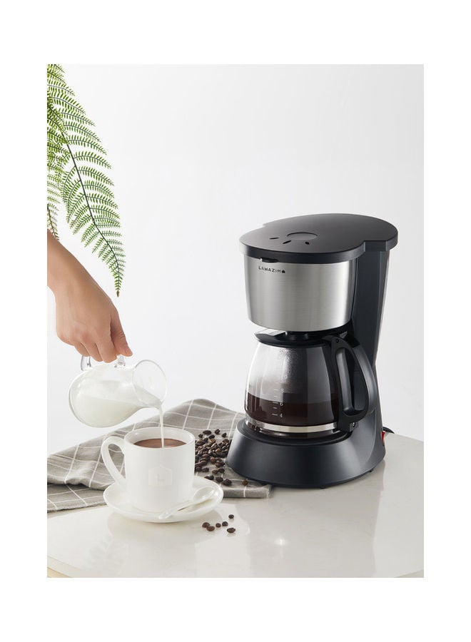 LAWAZIM 12-Cup Drip Coffee Maker With Reusable And Removable Filter 1000.0 W 05-2411-02 Silver/Black  - Image 3