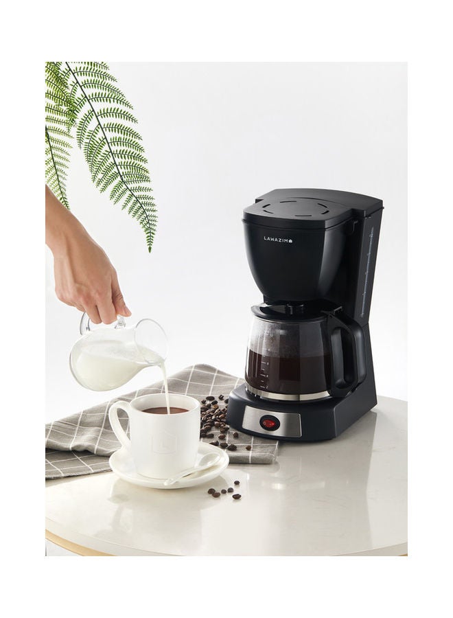 LAWAZIM 10-Cup Drip Coffee Maker With Reusable And Removable Filter 680.0 W 05-2411-01 Black  - Image 3