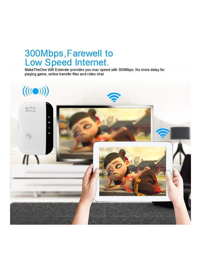 Generic - Wi-Fi Repeater White - Image 1