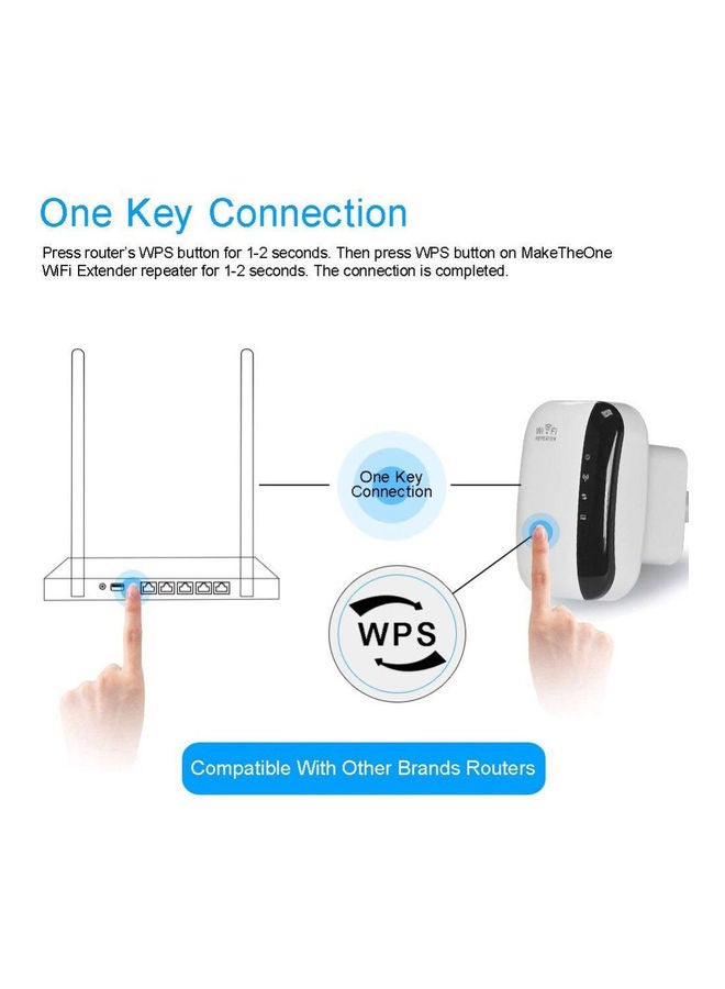 Generic - Wi-Fi Repeater White - Image 1