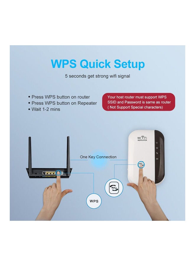 Generic - Wi-Fi Repeater White - Image 1