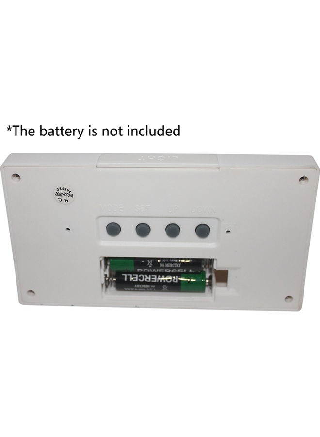 Electronic Clock Black 14.00*3.50*8.00cm - Image 2