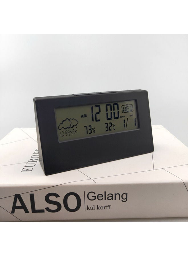Electronic Clock Black 14.00*3.50*8.00cm - Image 3