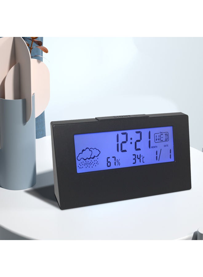 Electronic Clock White 14.00*3.50*8.00cm - Image 2